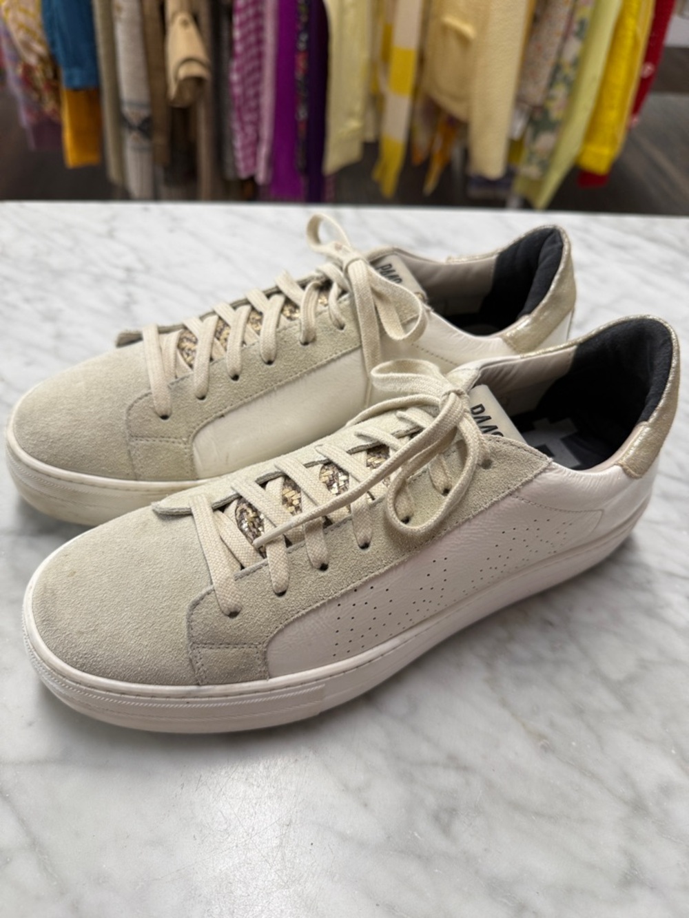 P448 Patent Leather Sneaker Size 42
